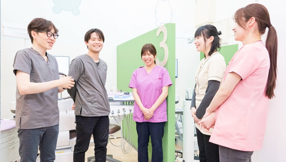 優しいスタッフ